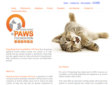 Tablet Screenshot of hkpaws.org